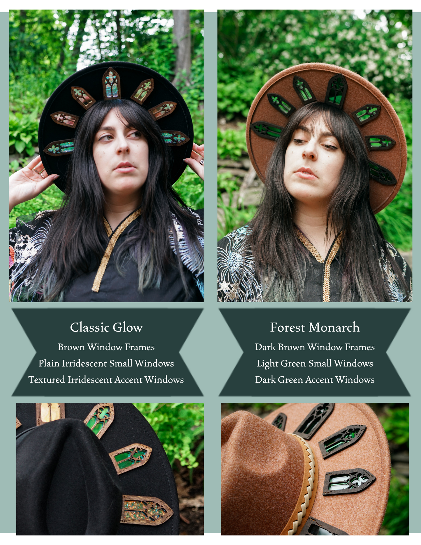 Classic Stained Halo Hat - **PRE - ORDER**