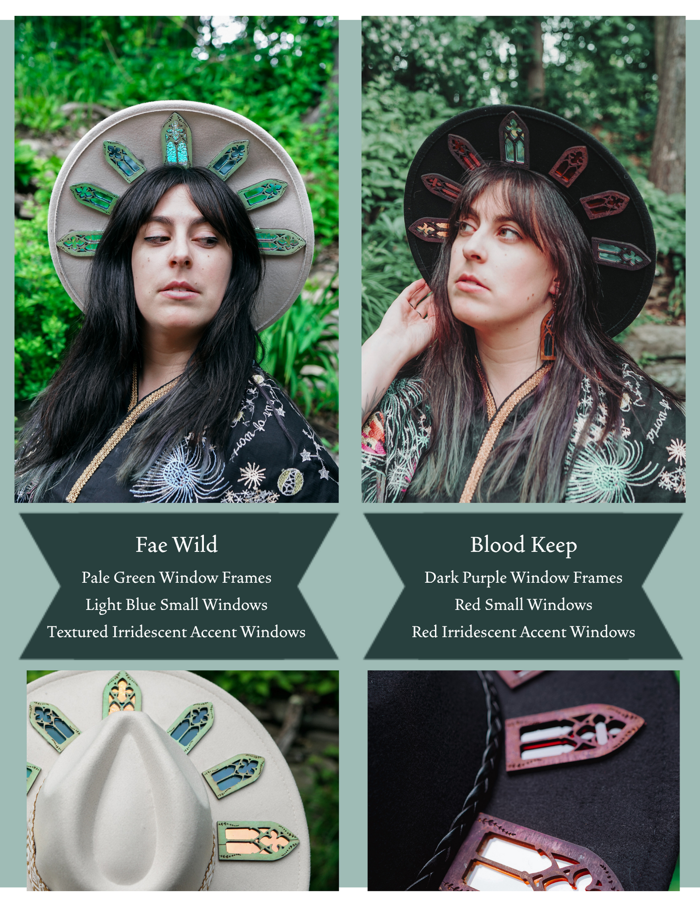 Classic Stained Halo Hat - **PRE - ORDER**