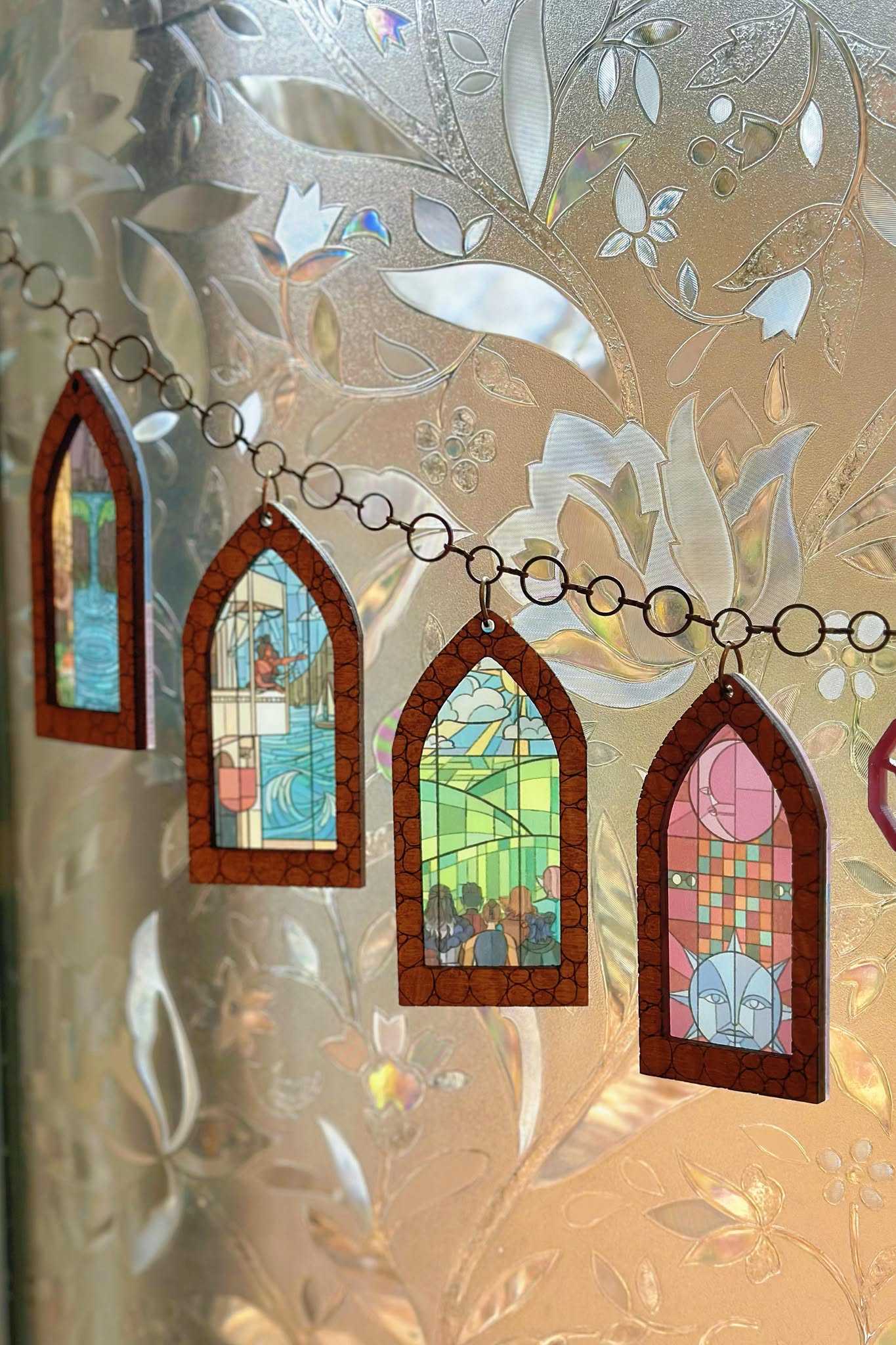 The Tower Windows Wall/Window Hanging - SFA x Selby Burke