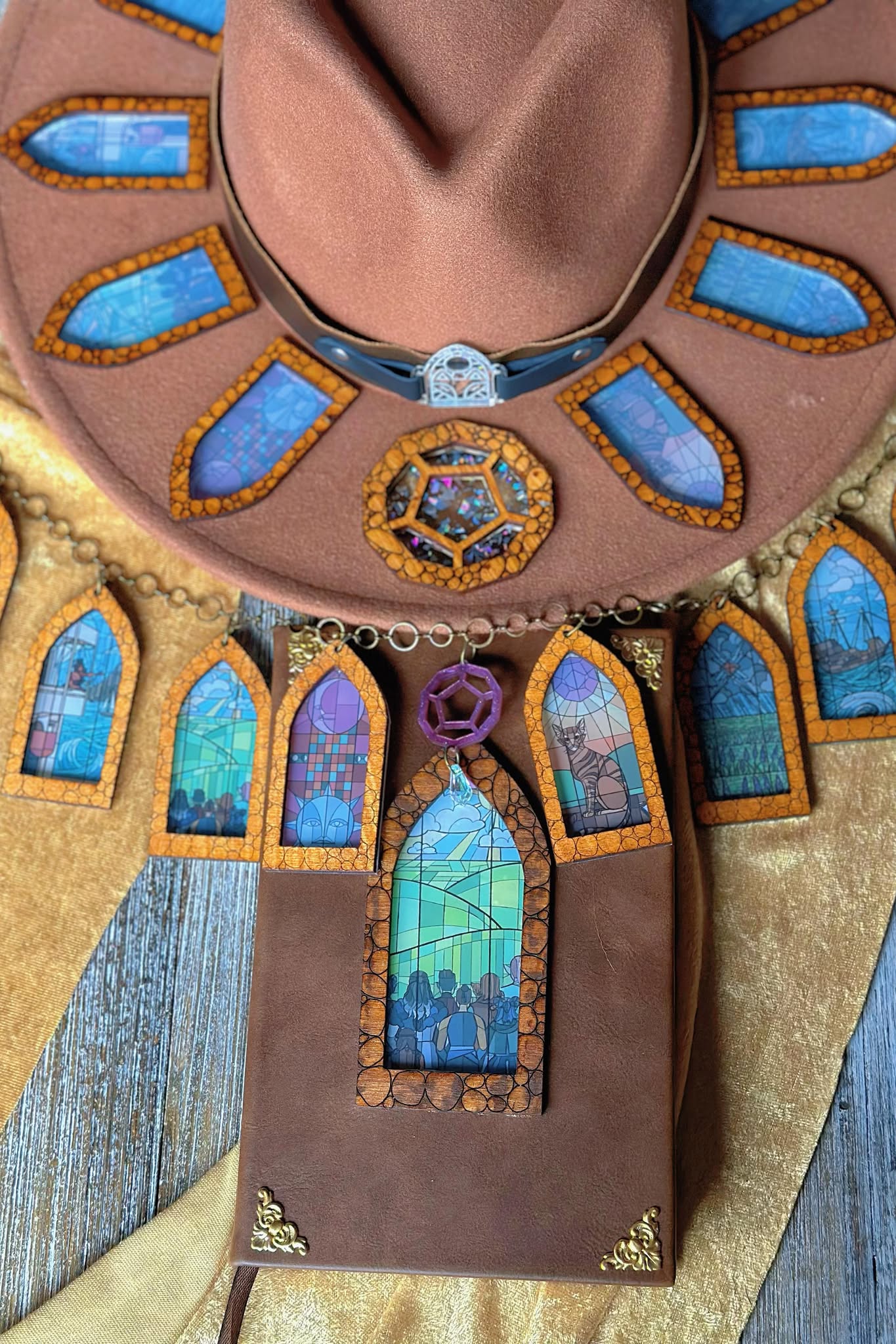 "The Wizard’s Sanctuary" Limited Edition Halo Hat - SFAx Selby Burke