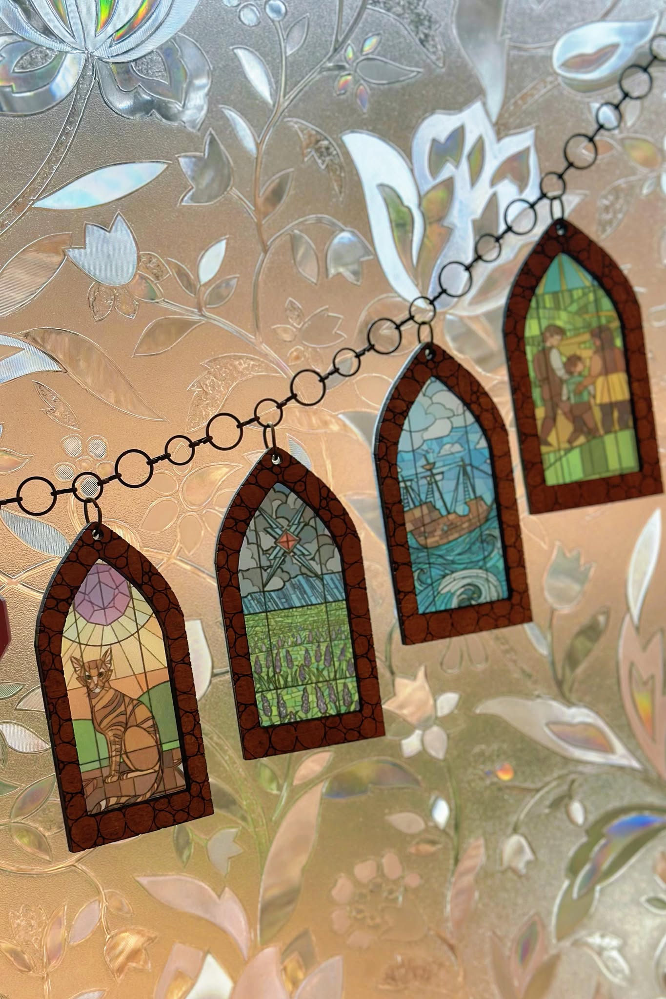 The Tower Windows Wall/Window Hanging - SFA x Selby Burke