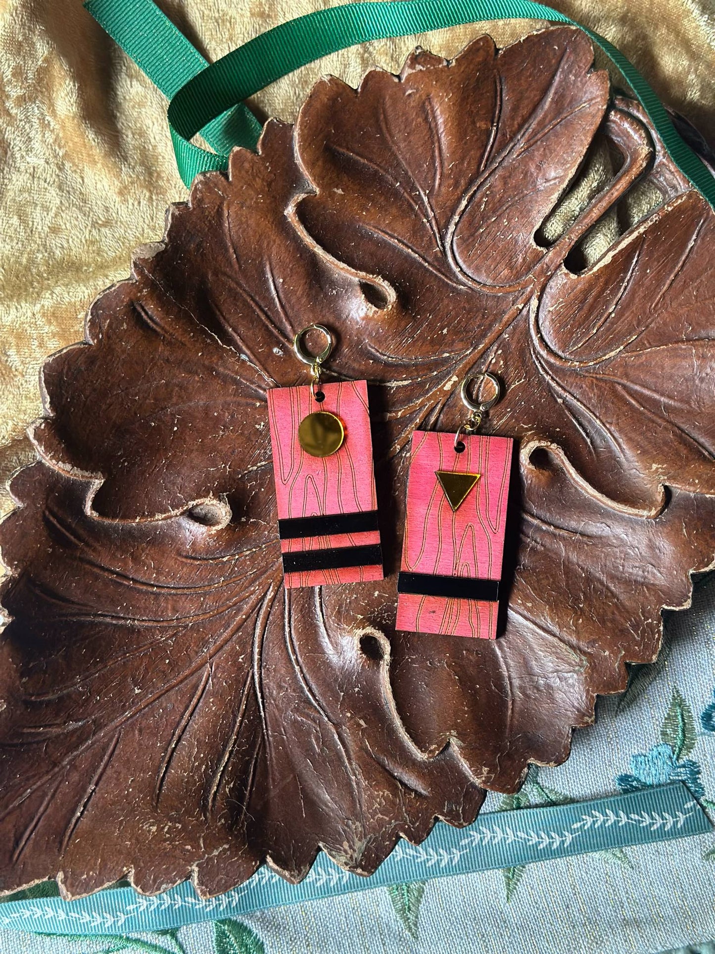 Cozy Bath Token Earrings