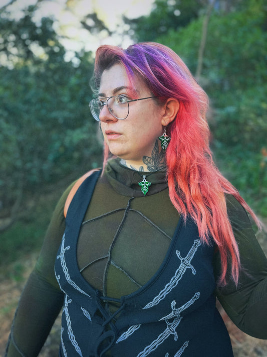 The Halfling's Leaf Jewelry
