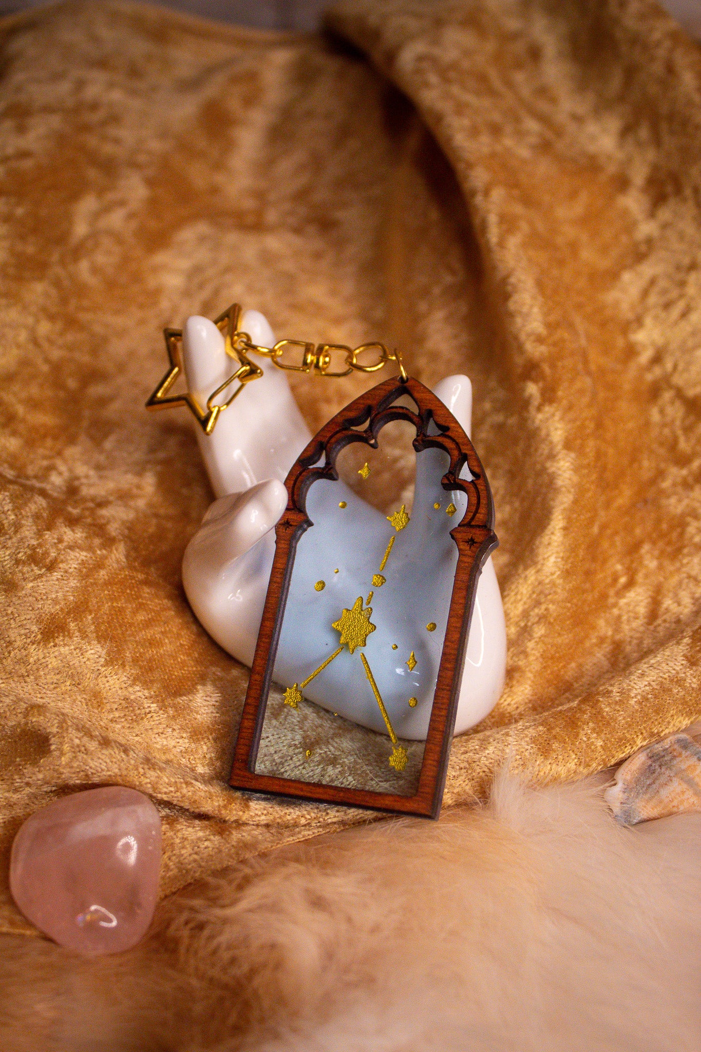 Celestial Map Keychain - Cancer