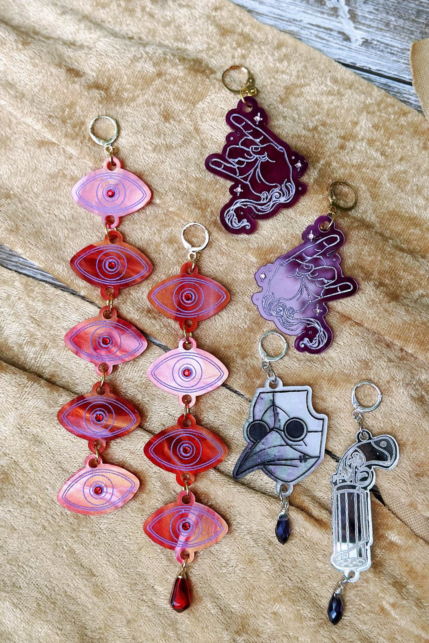 The Demon Mask Earrings