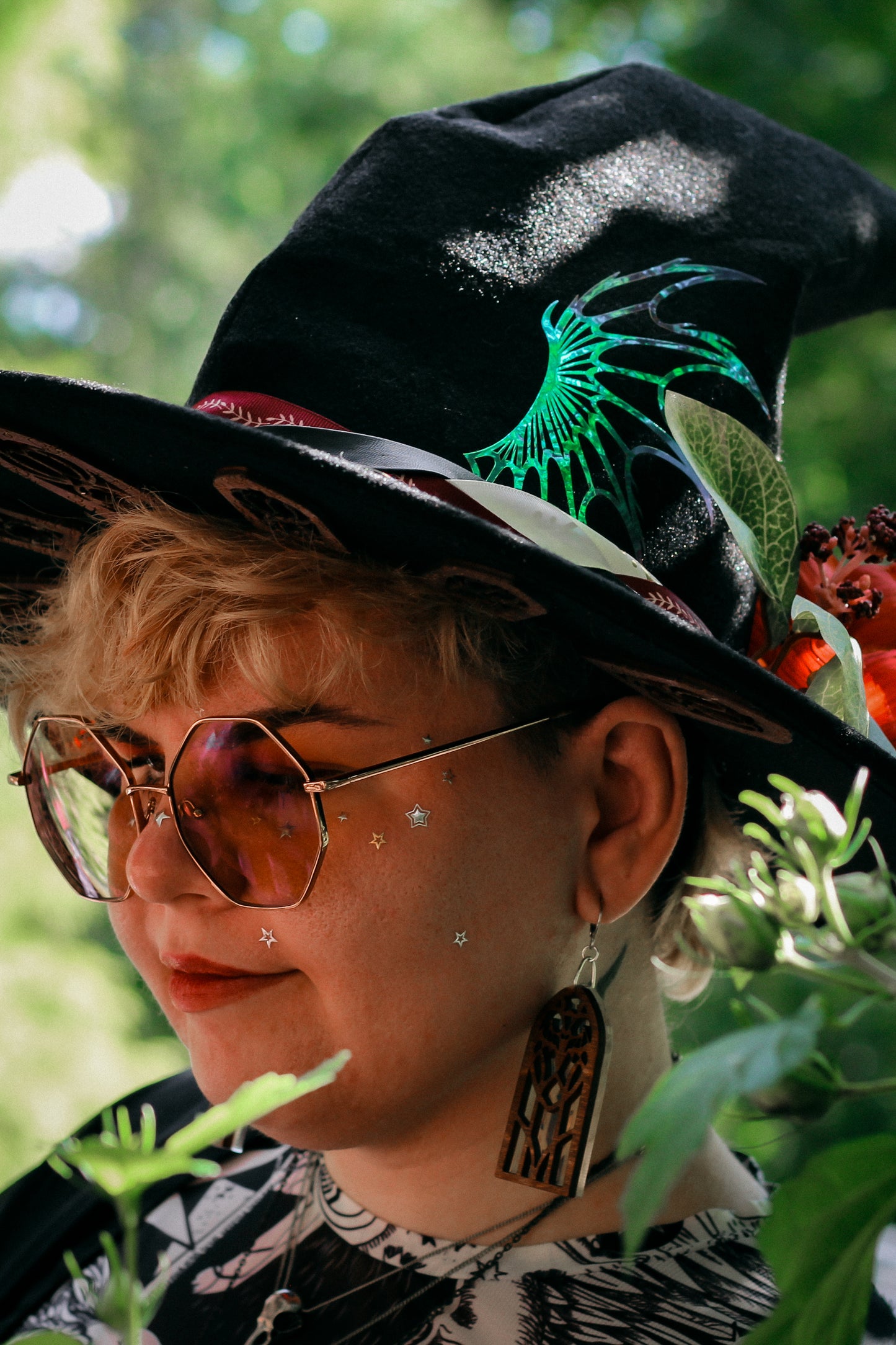 The Stained Halo Witch Hat