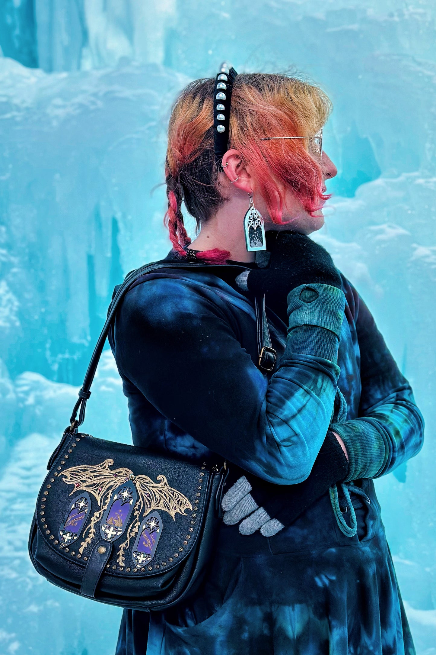 Lady of the Eternal Stars - Limited Edition Stained Glass Bag - PREORDER