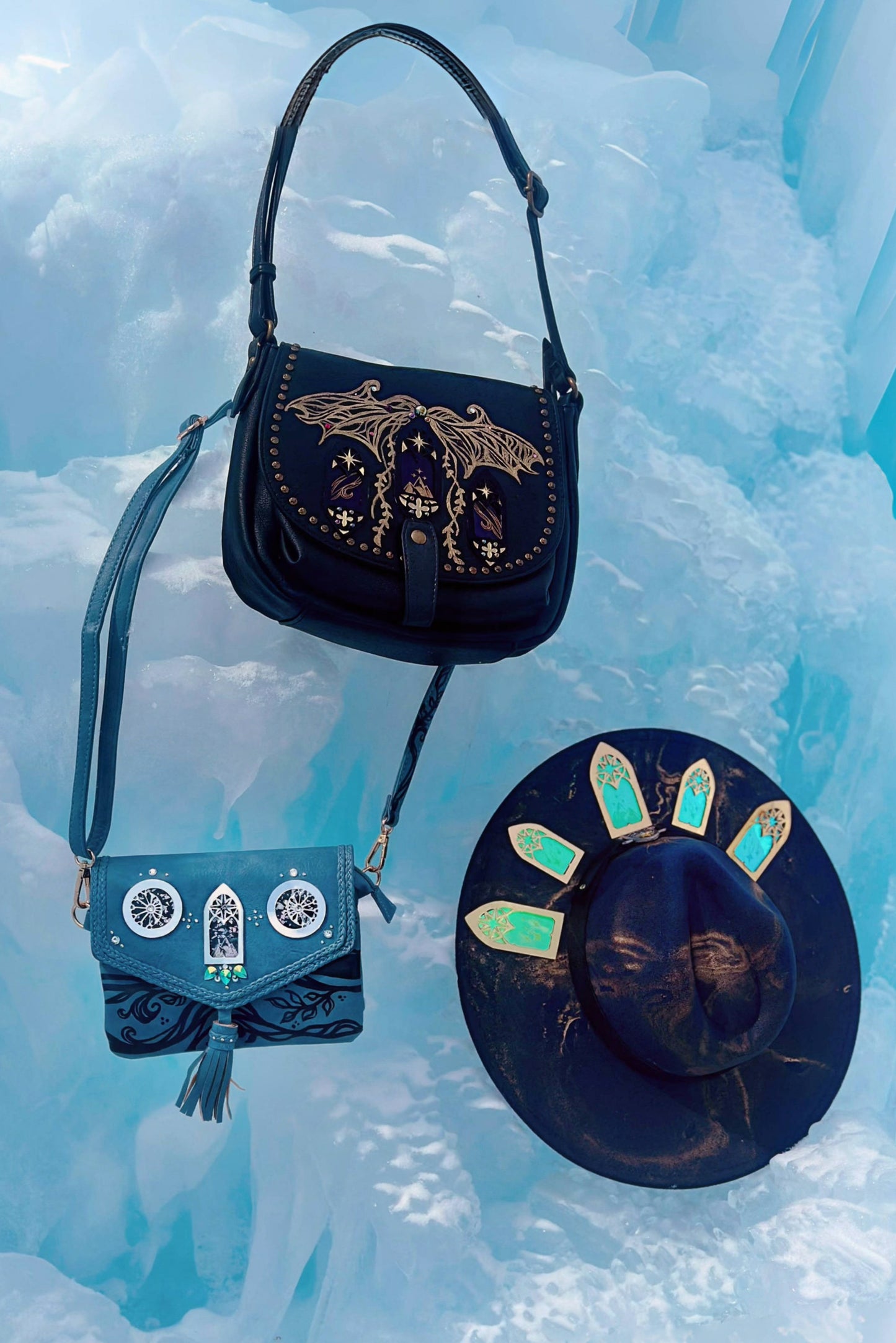 Lady of the Eternal Stars - Limited Edition Stained Glass Bag - PREORDER
