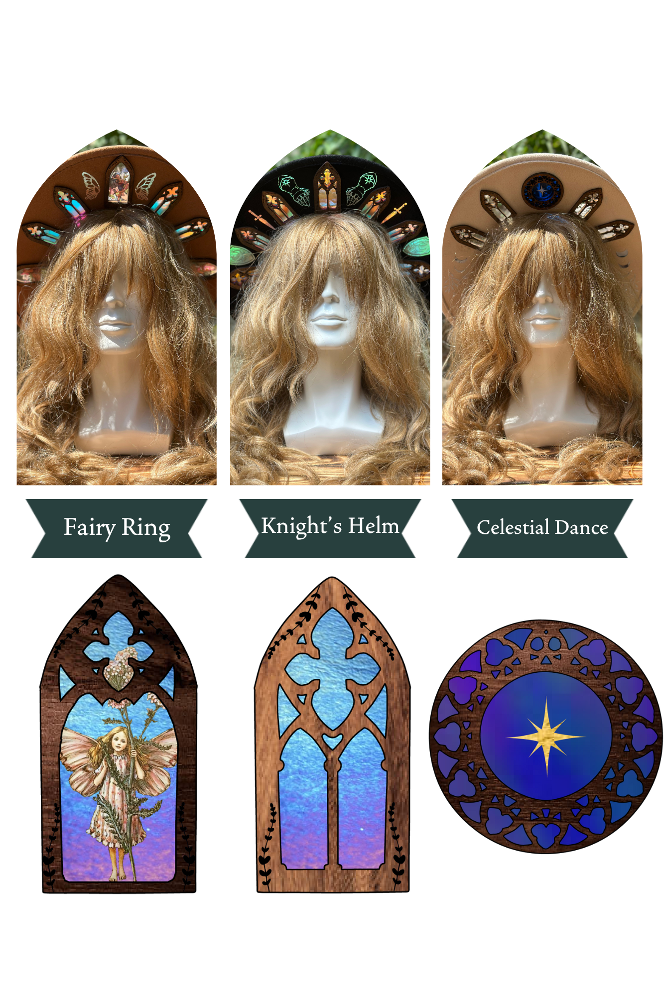 Deluxe Stained Halo Hat - Pre-Sale