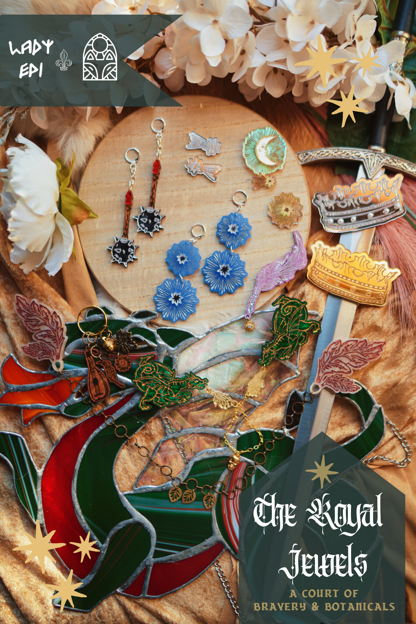 The Seer’s Stars Pin Pack