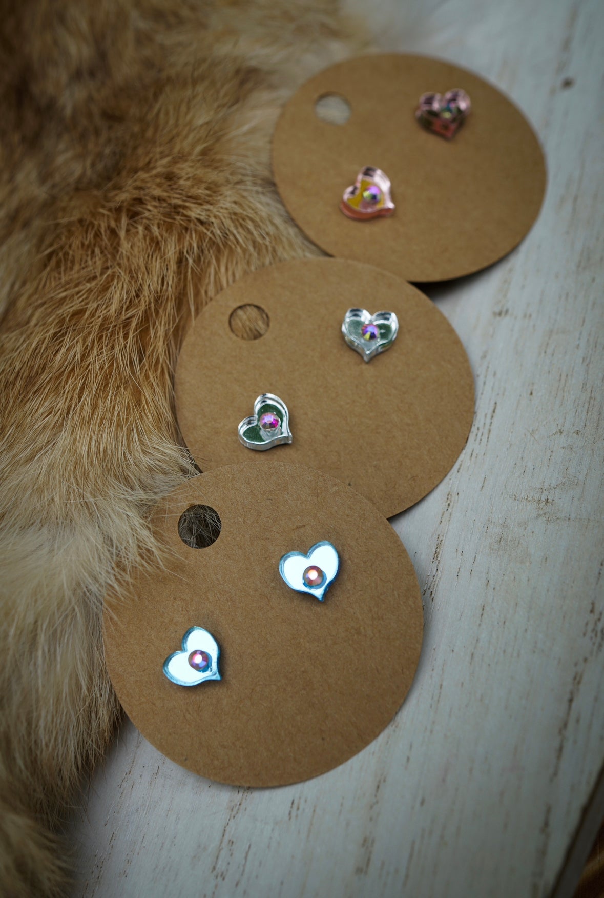 Charming Heart Studs