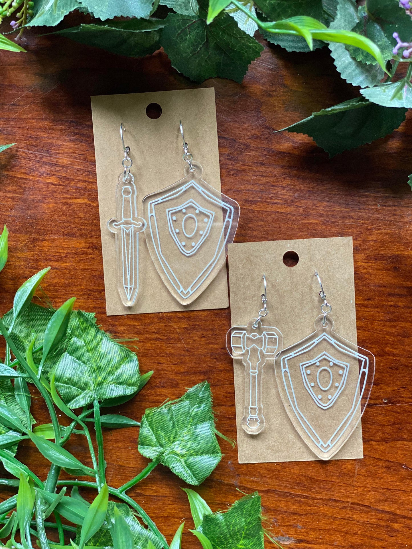 Heavily Armored Earrings