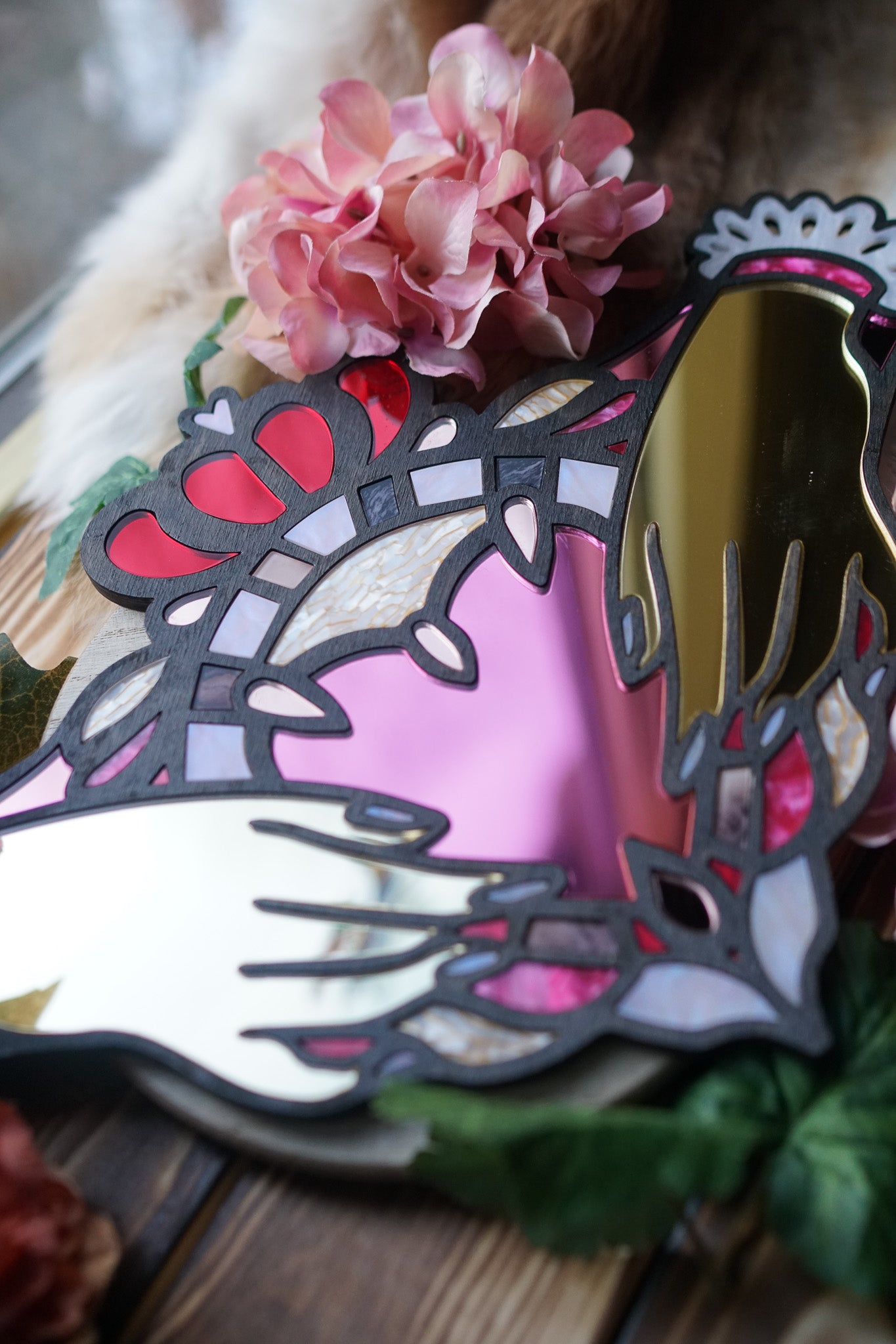 Loyal Hands Wall Mirror