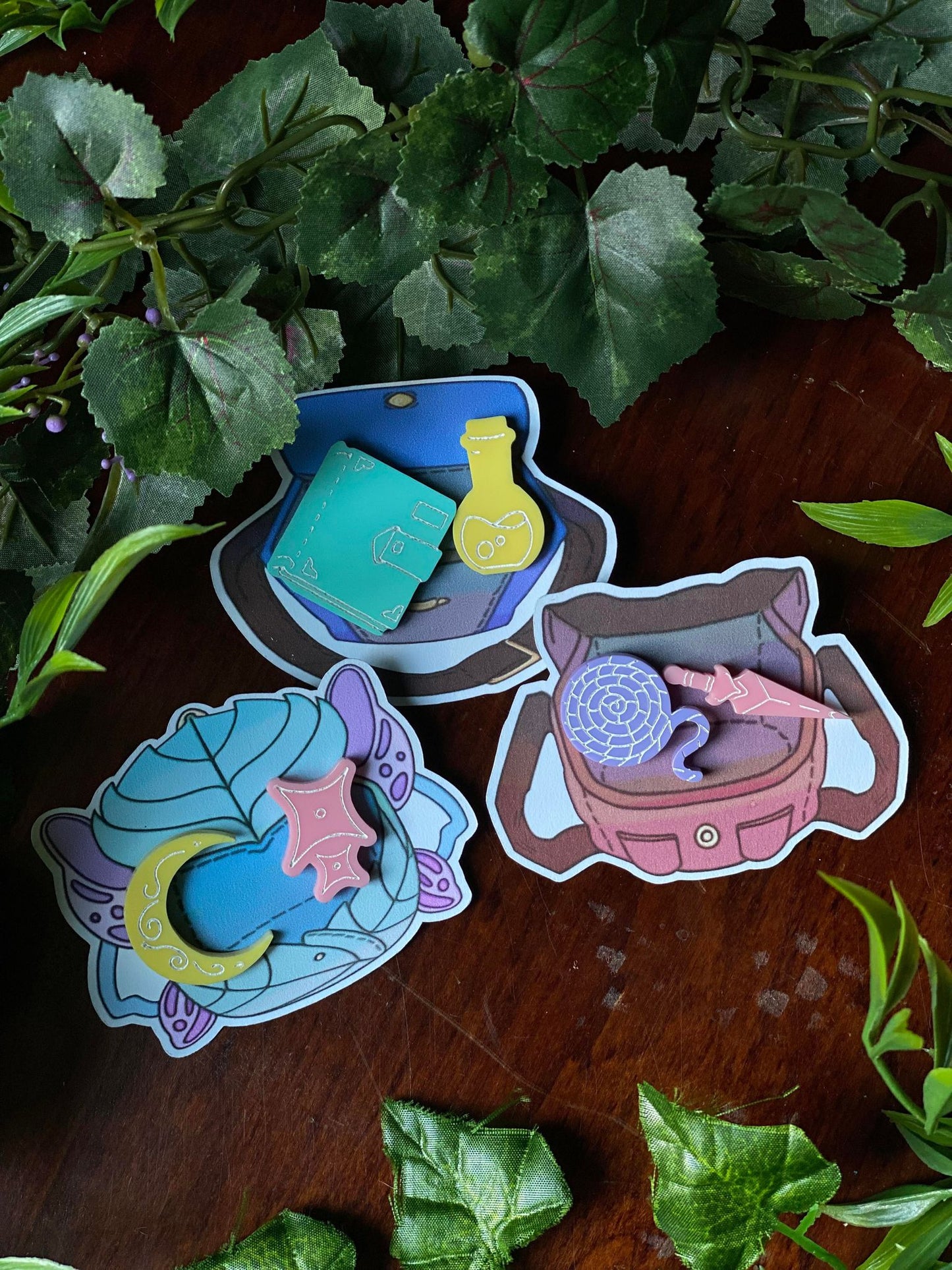 Adventuring Bag Pin Sets