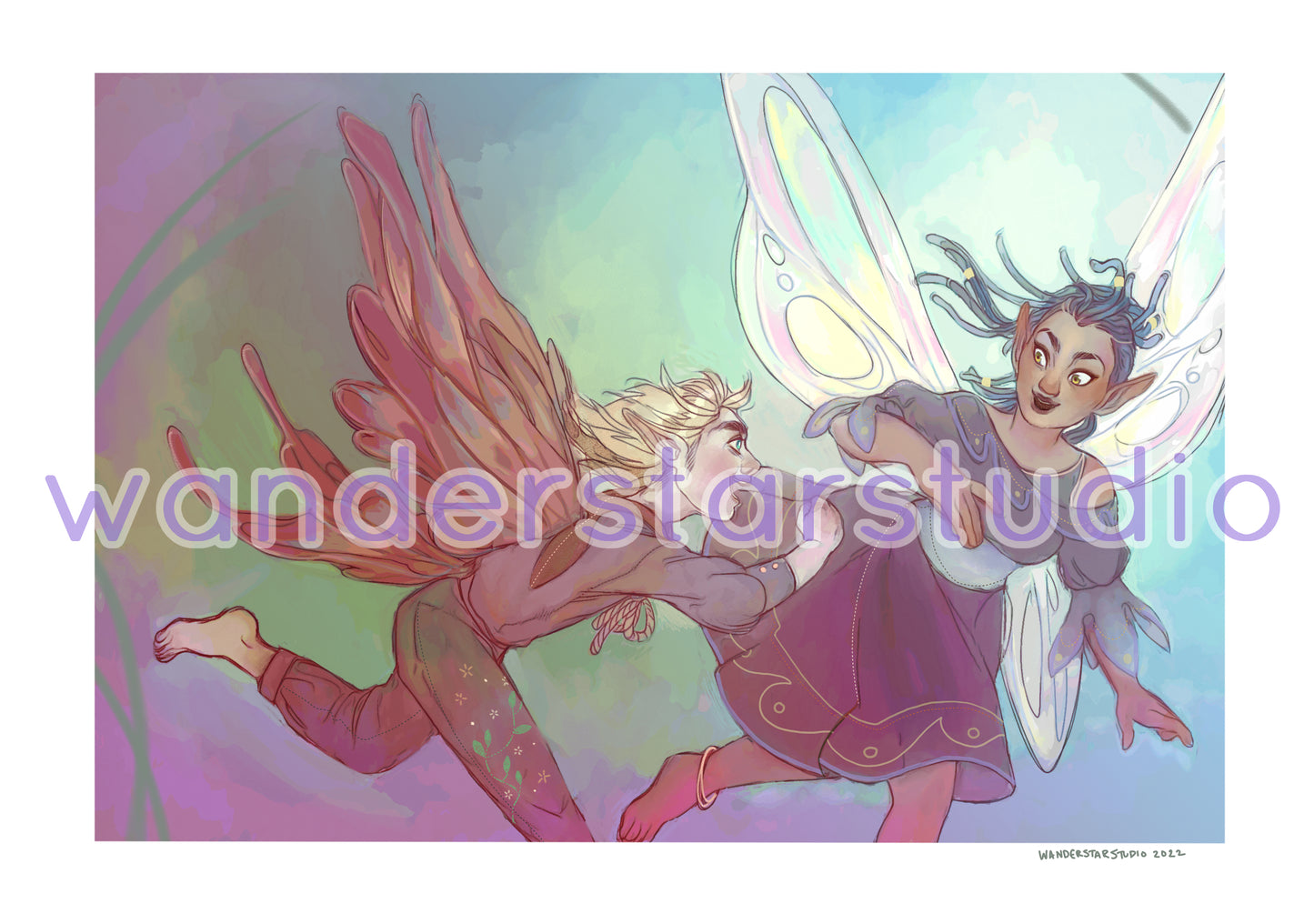 Fairy Friends Print (4x6)