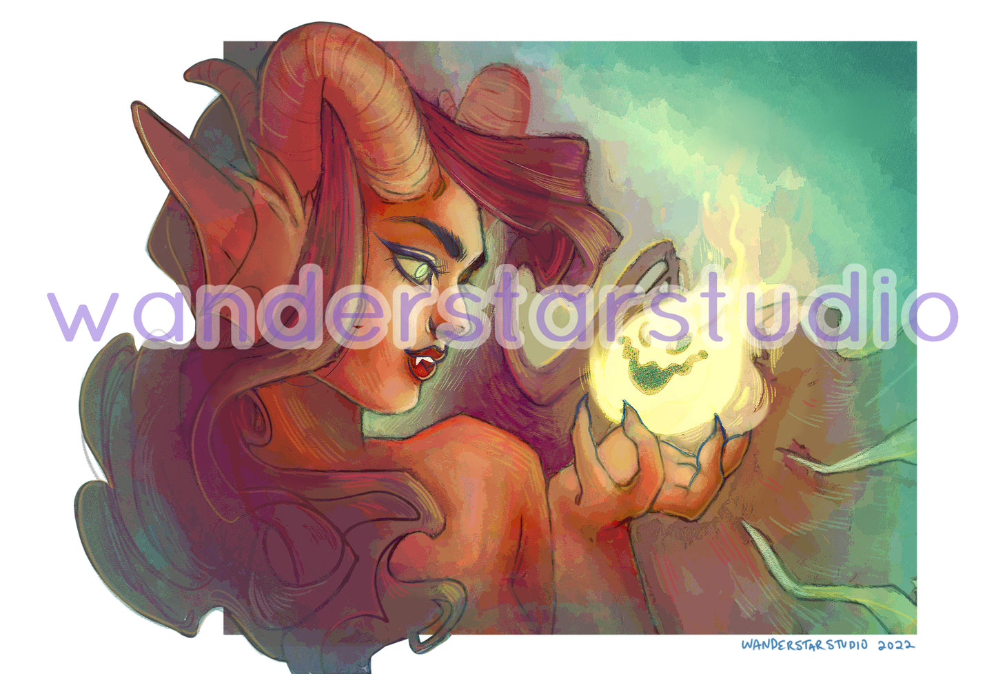 Twin Flame Print (4x6)