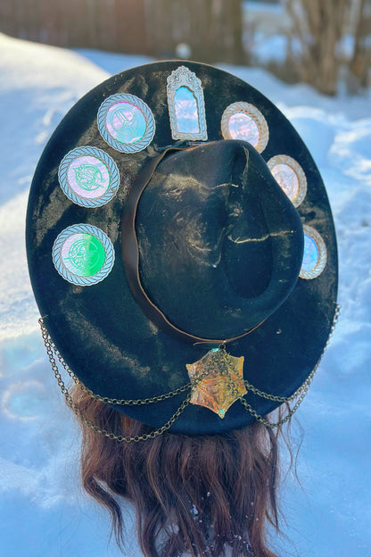 Gather Your Companions - Baldur's Gate Inspired OOAK Halo Hat