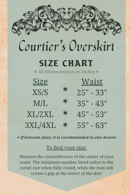 The Courtier's Corset Skirt