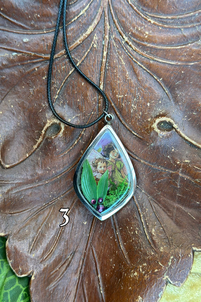 Fairy Terrariums - OOAK Pendants