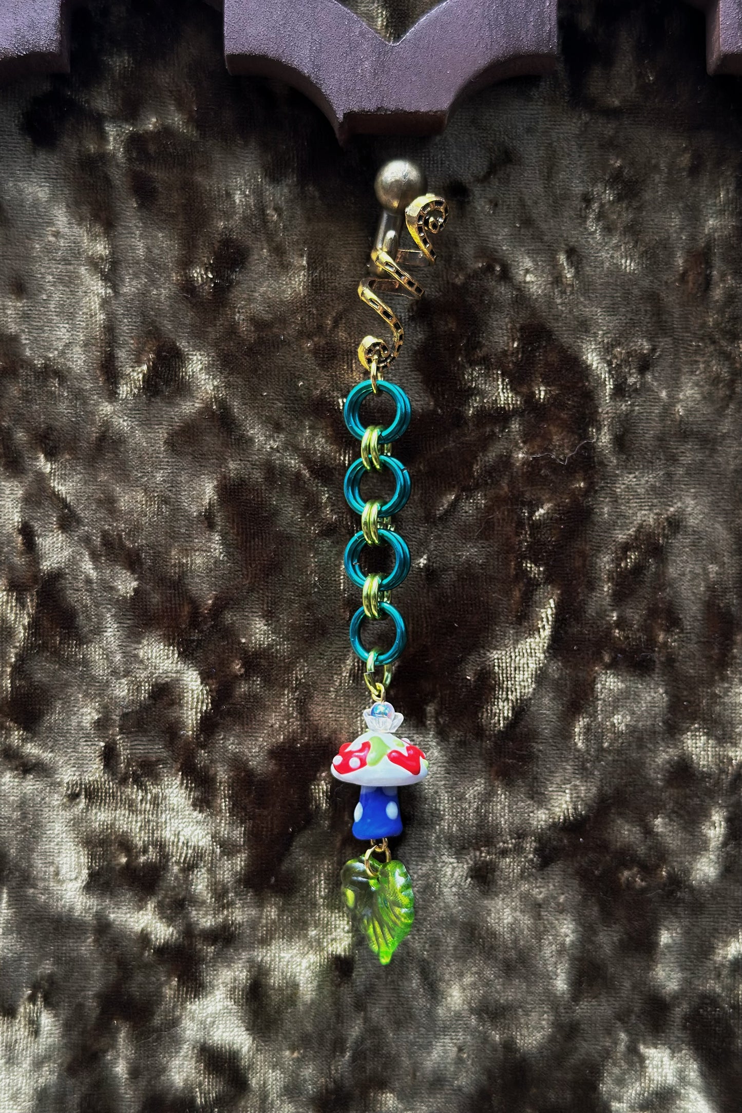 Mushroom Fairy Hair Wraps