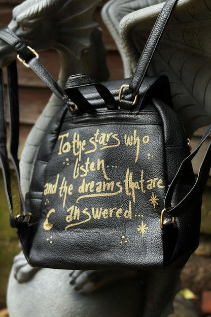 "Lord of Dreamers" - Limited Edition Stained Glass Mini Backpack