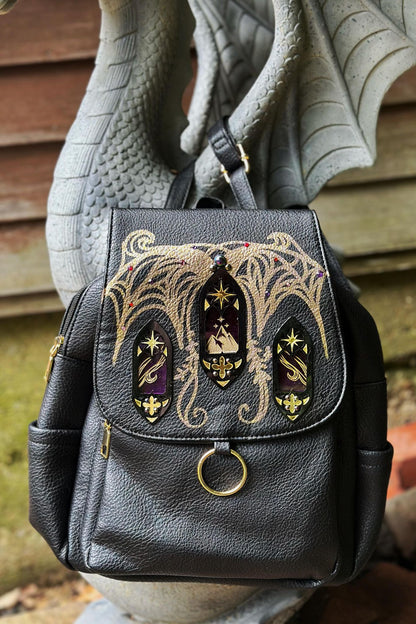 "Lord of Dreamers" - Limited Edition Stained Glass Mini Backpack