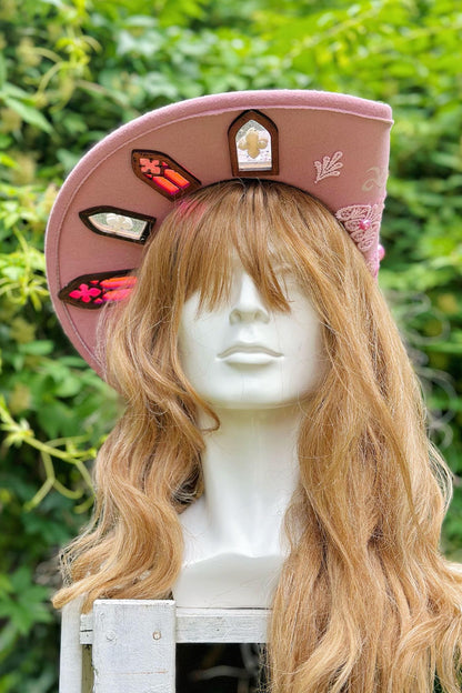 "Hi Captain Barbie!" - OOAK Pirate Halo Hat