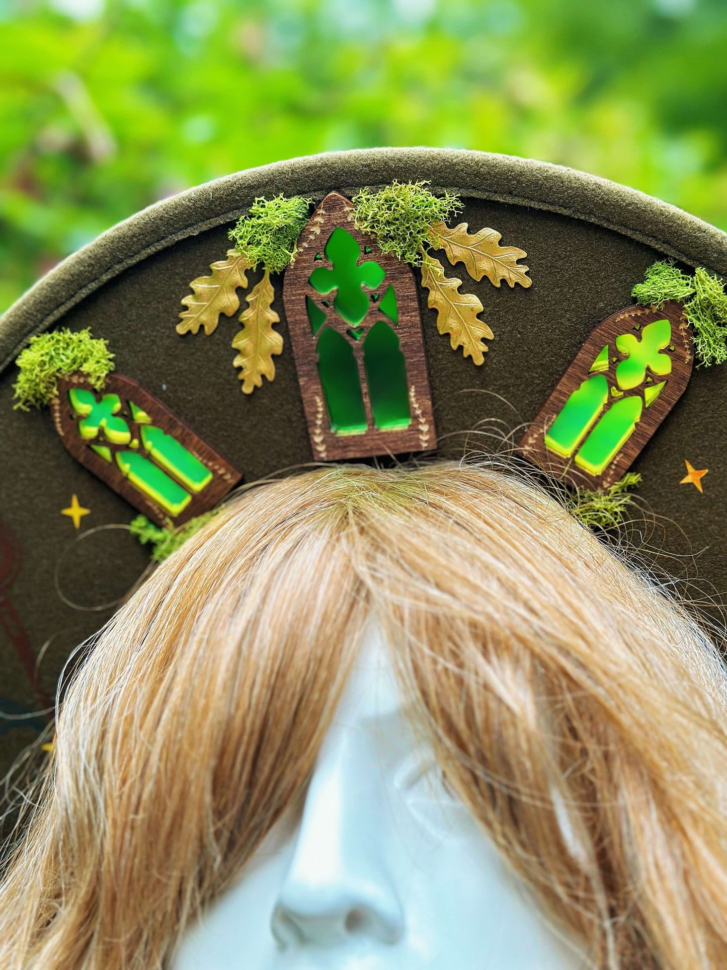 "The Warden of Nature" - Druid Inspired OOAK Hat