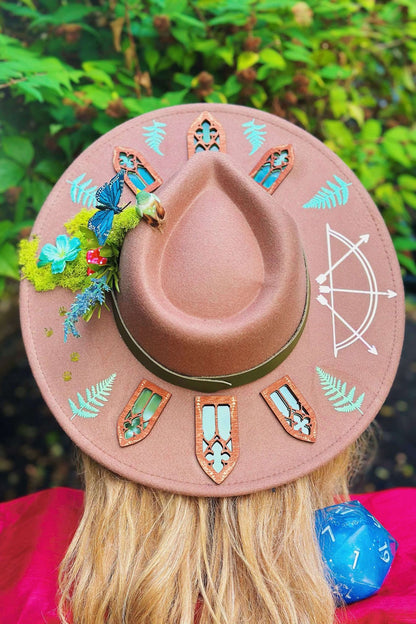 "Traveler of the Wylds" - Ranger Inspired OOAK Hat