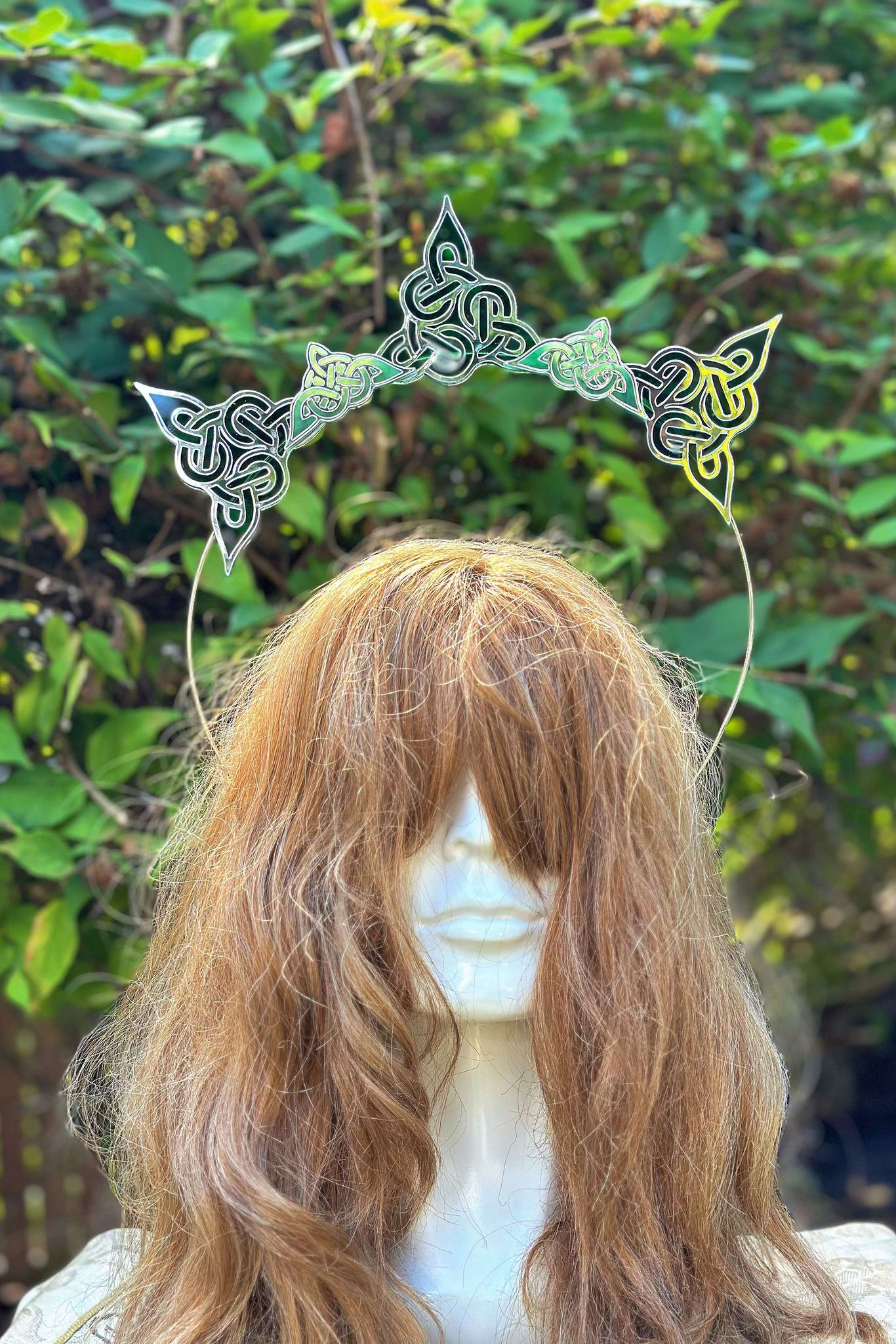 The Seelie's Crown - OOAK Stained Halo Crown