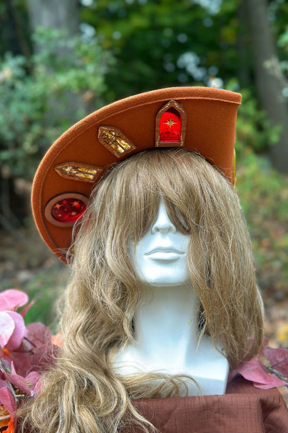 "Captain of the Harvest" OOAK Halo Hat