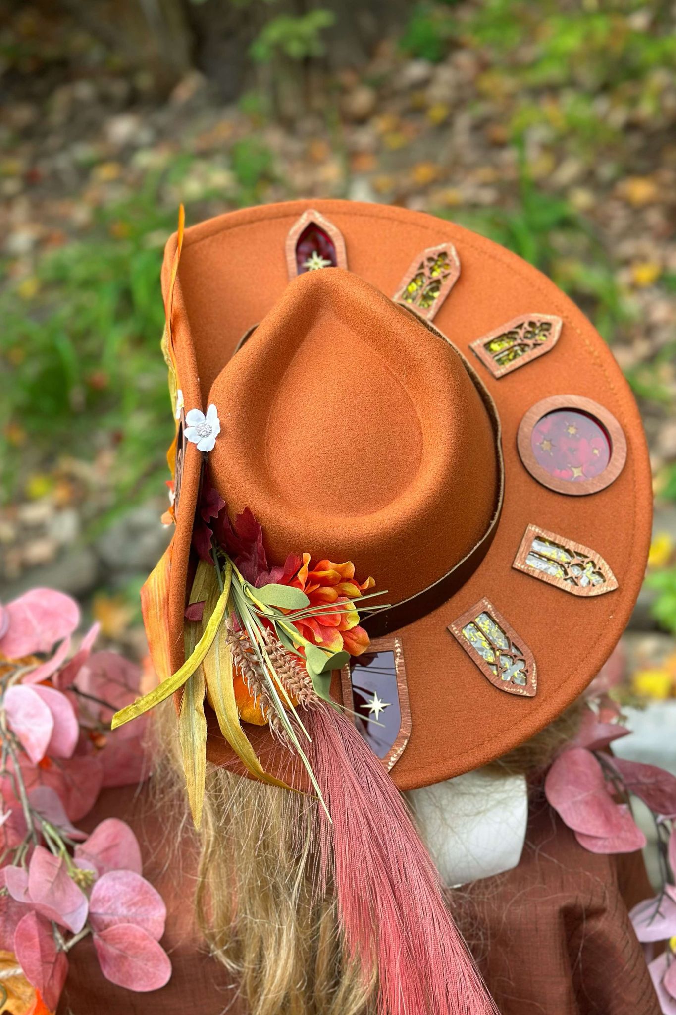 "Captain of the Harvest" OOAK Halo Hat