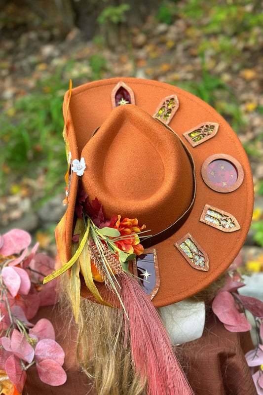 "Captain of the Harvest" OOAK Halo Hat