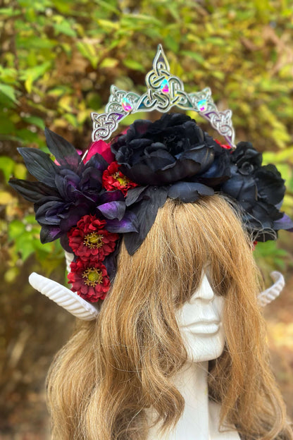 Lilith's Jewels - OOAK Stained Halo Crown