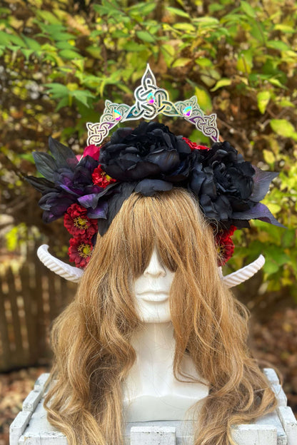 Lilith's Jewels - OOAK Stained Halo Crown