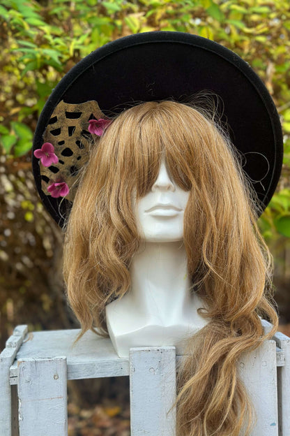 "Ariadne's Tale" - OOAK Stained Halo Hat