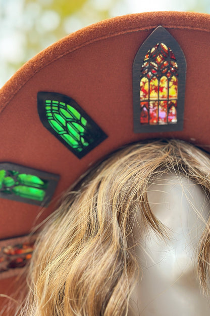 "Witch of the Turning Leaves" - OOAK Halo Hat