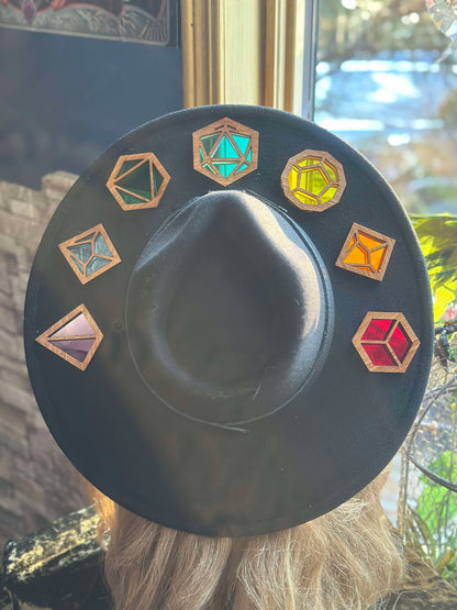 Polyhedral Halo Hat : Dice Hats