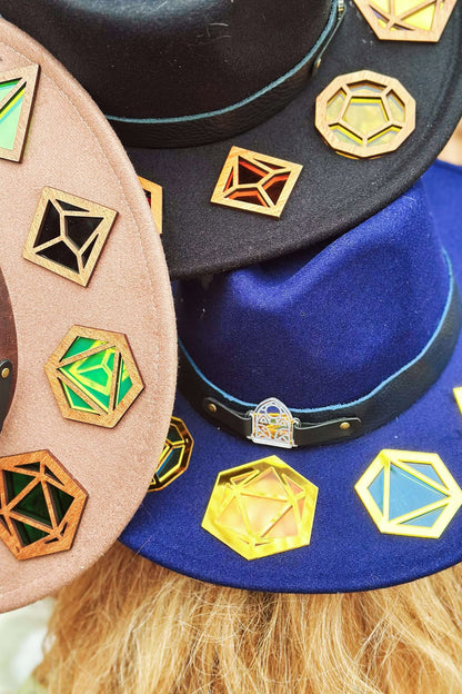 Polyhedral Halo Hat : Dice Hats