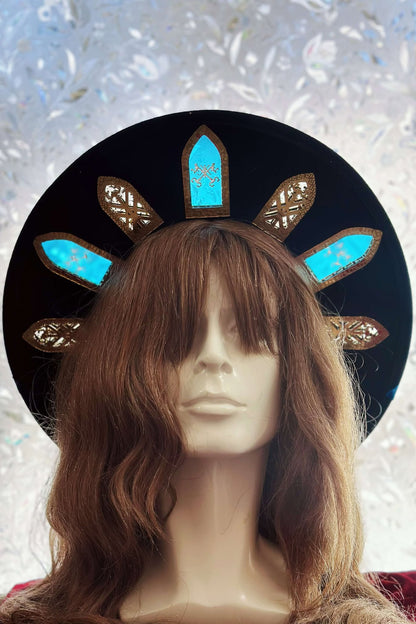"Piltover's Finest" OOAK Halo Hat
