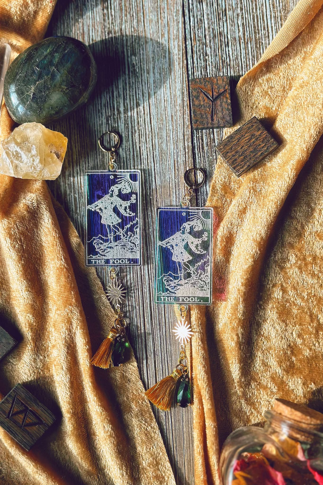 Cards of the Major Arcana Earrings