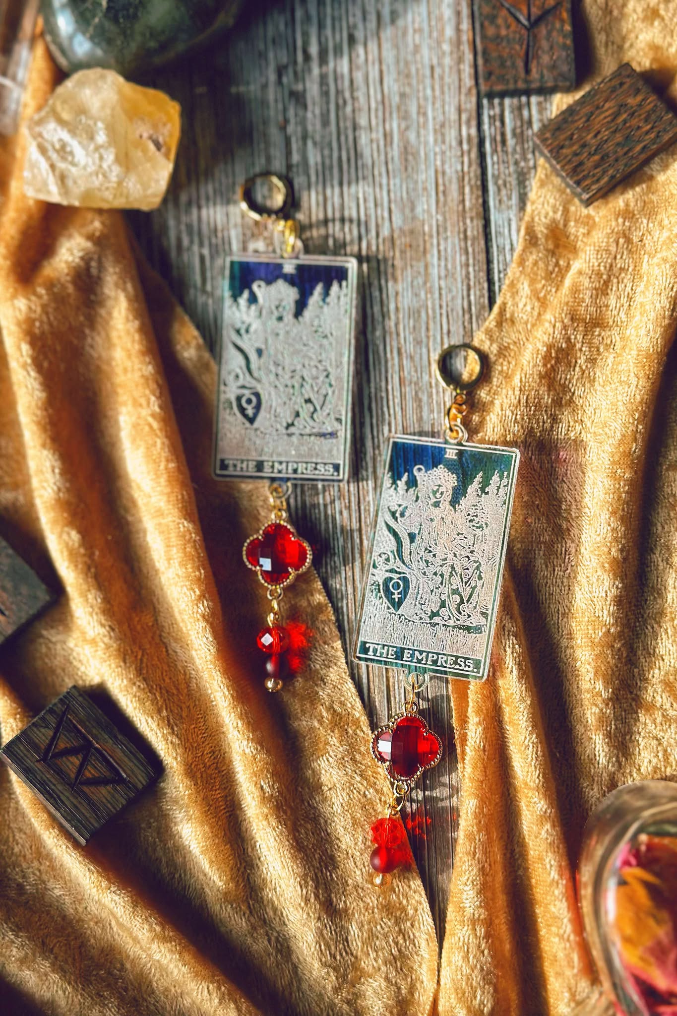 Cards of the Major Arcana Earrings