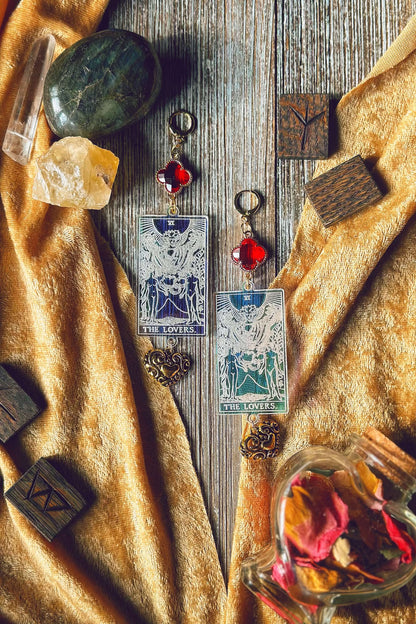 Cards of the Major Arcana Earrings