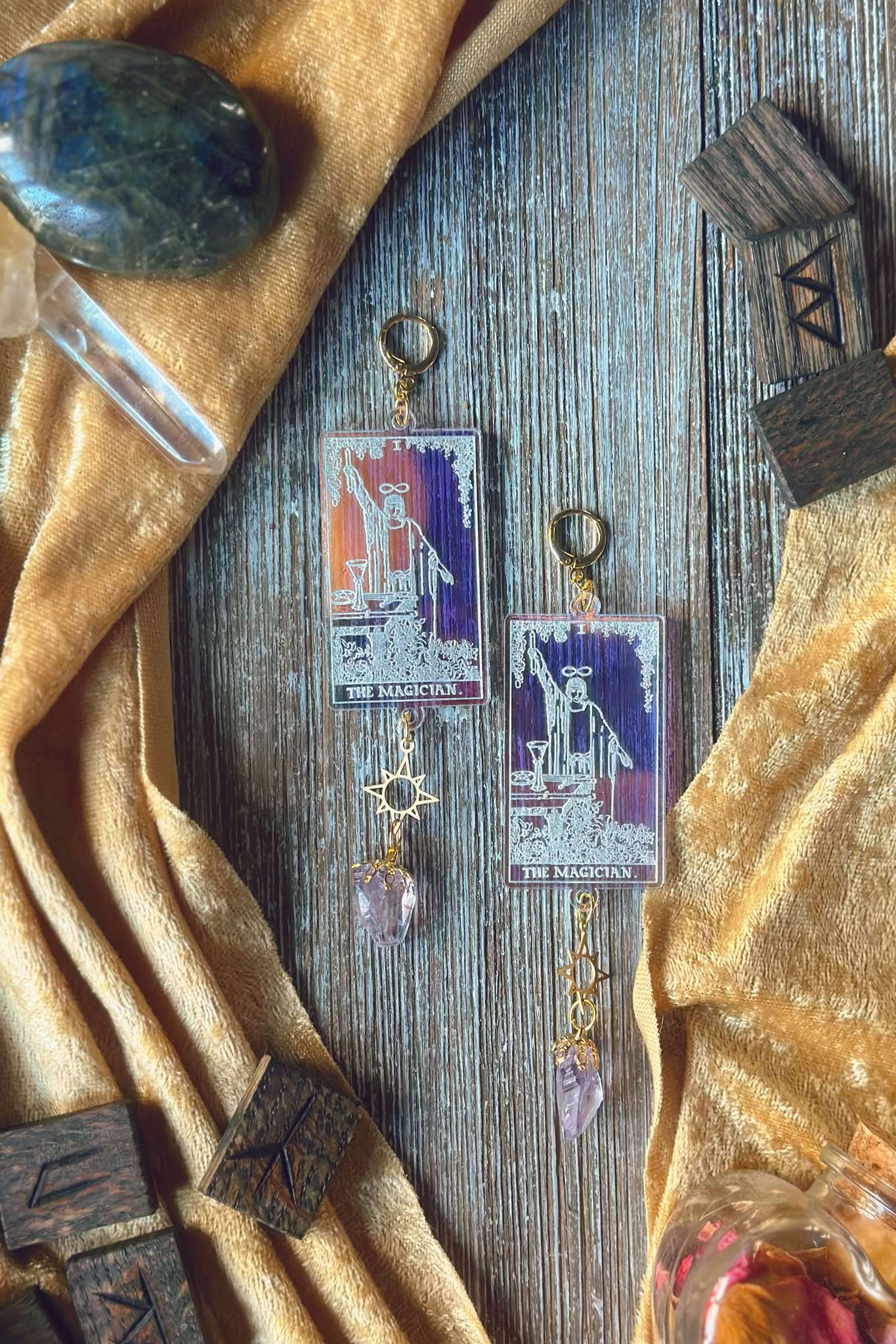 Cards of the Major Arcana Earrings