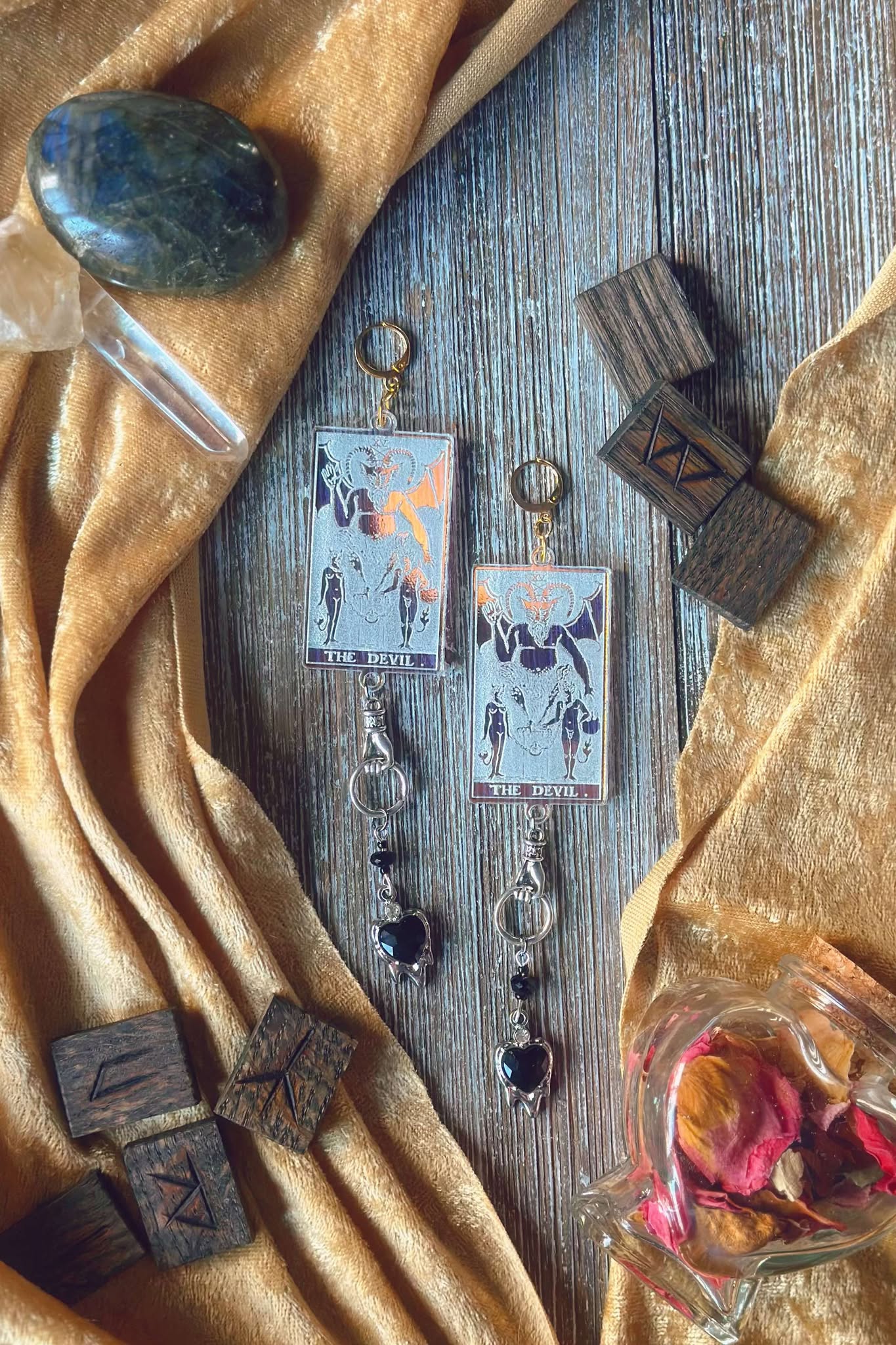 Cards of the Major Arcana Earrings