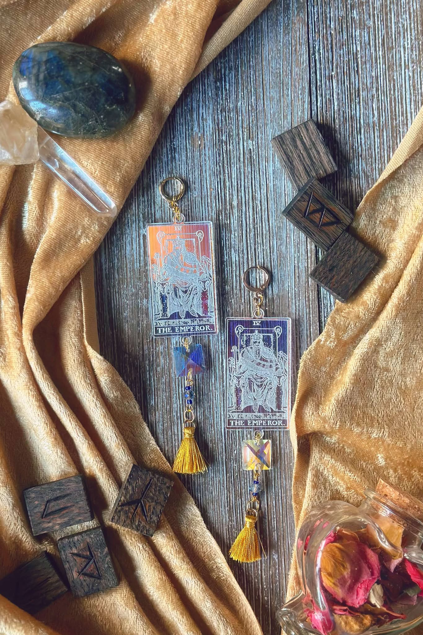 Cards of the Major Arcana Earrings