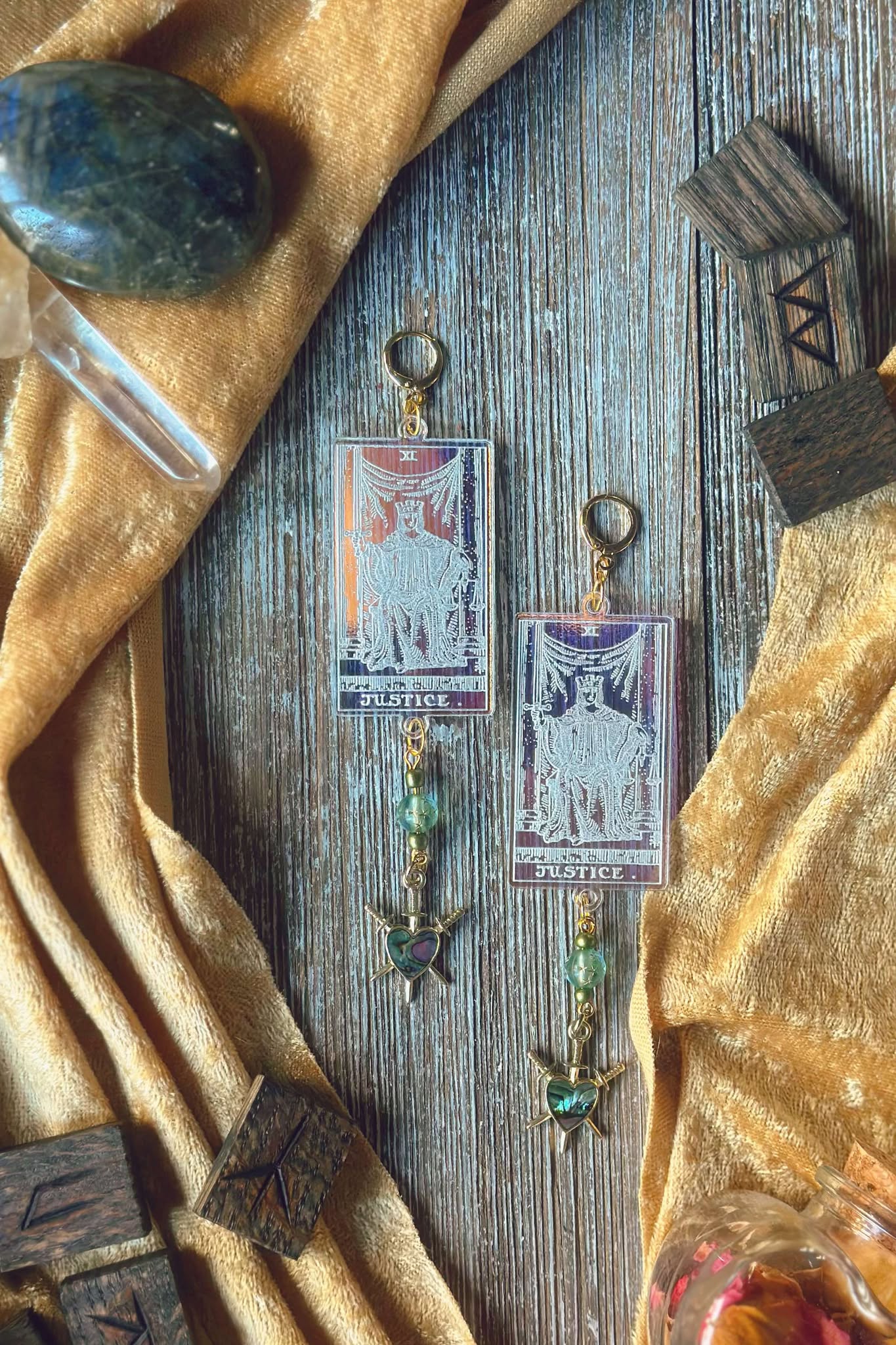 Cards of the Major Arcana Earrings