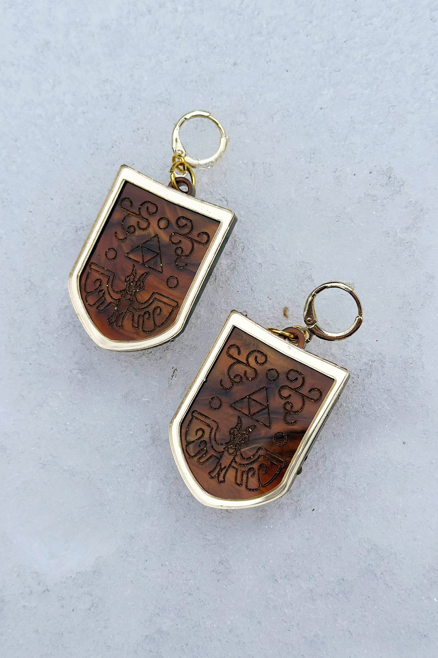A Shield Fit for a Hero Earrings