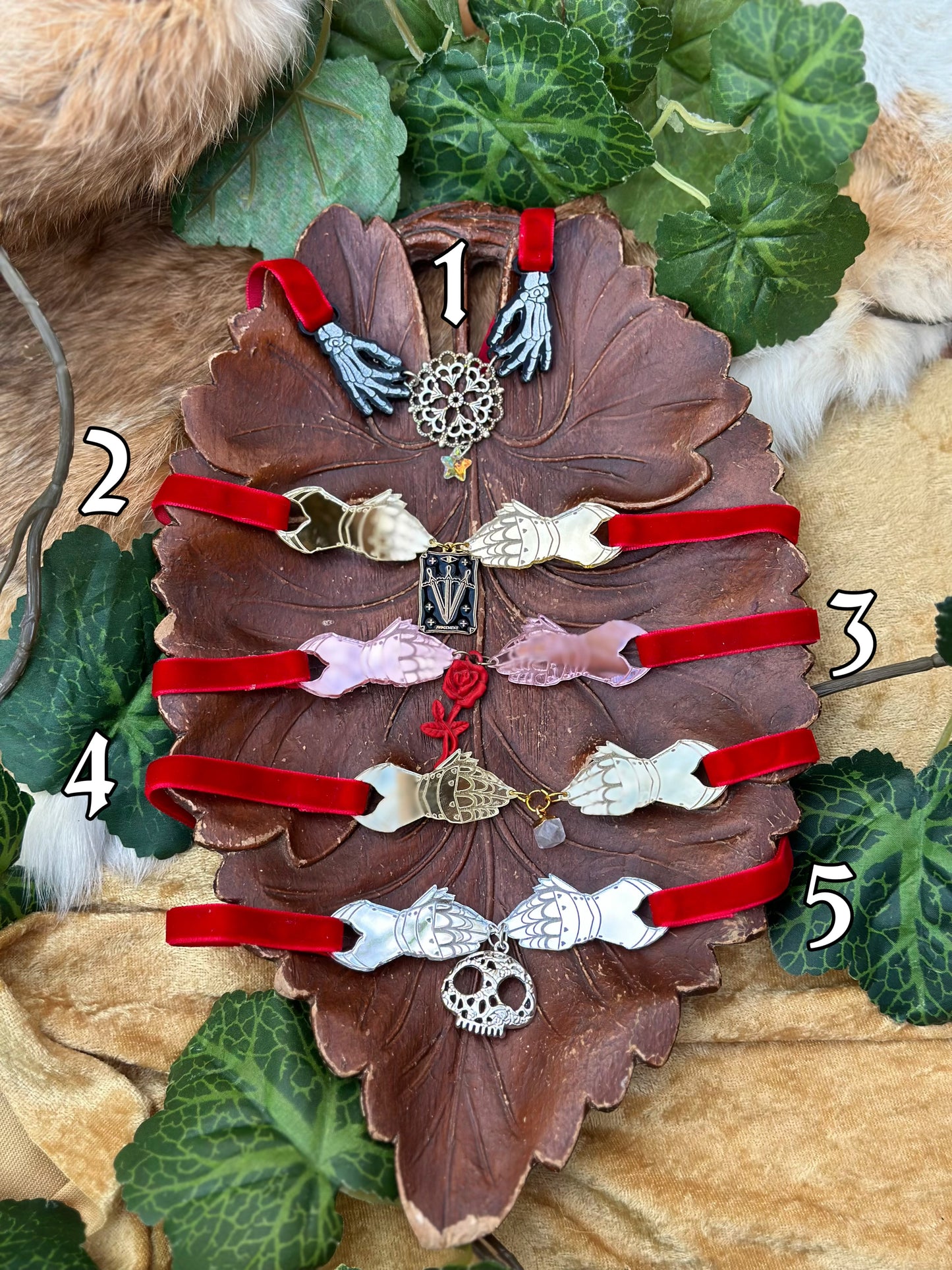 Knight’s Trinket Chokers - OOAK