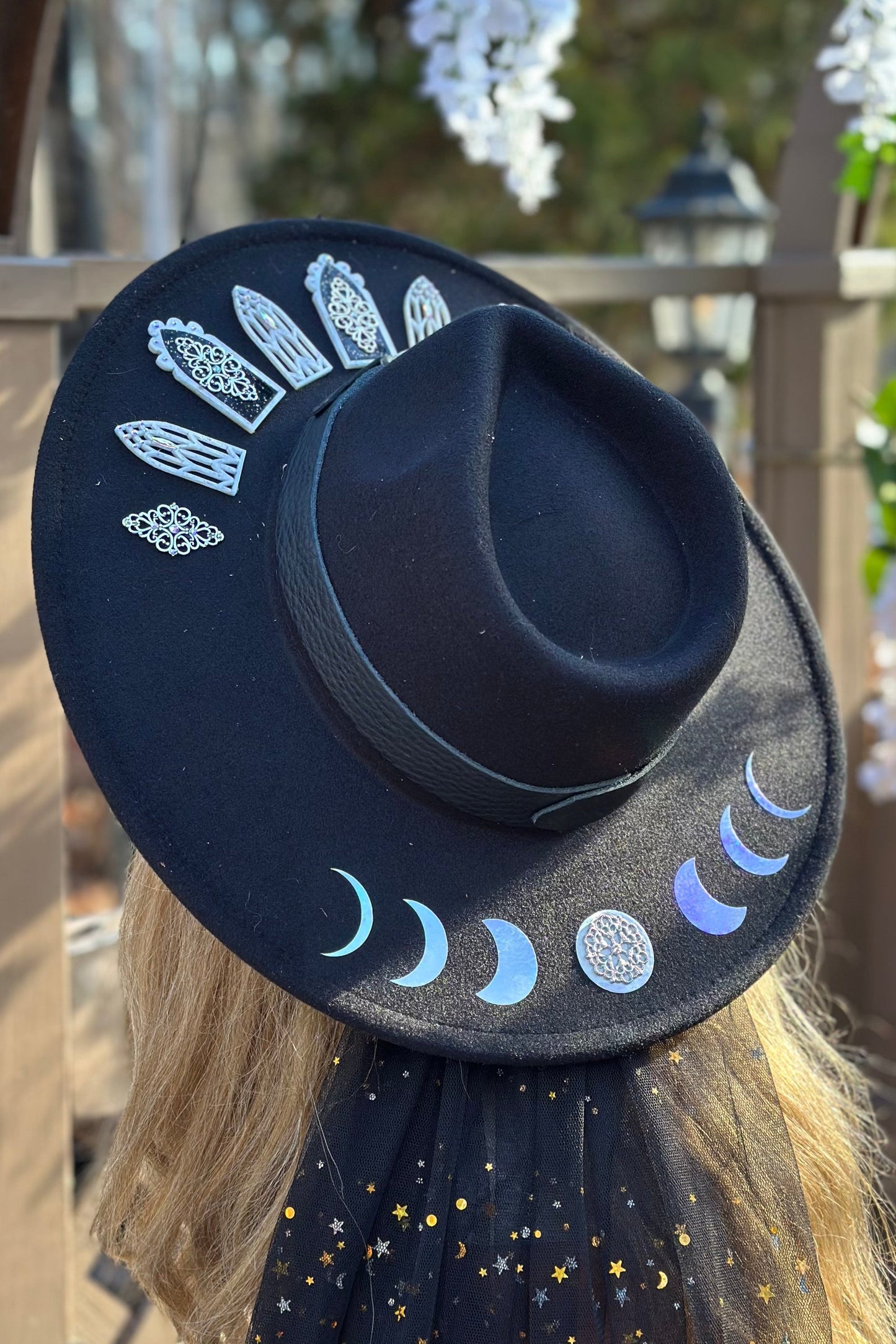 “Nyx’s Embrace” - OOAK Halo Hat